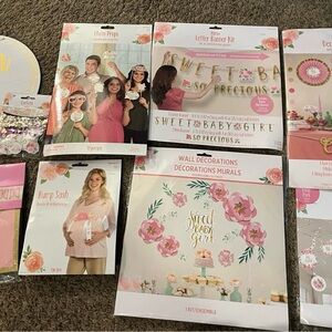 🆕 Baby Girl Shower party lot